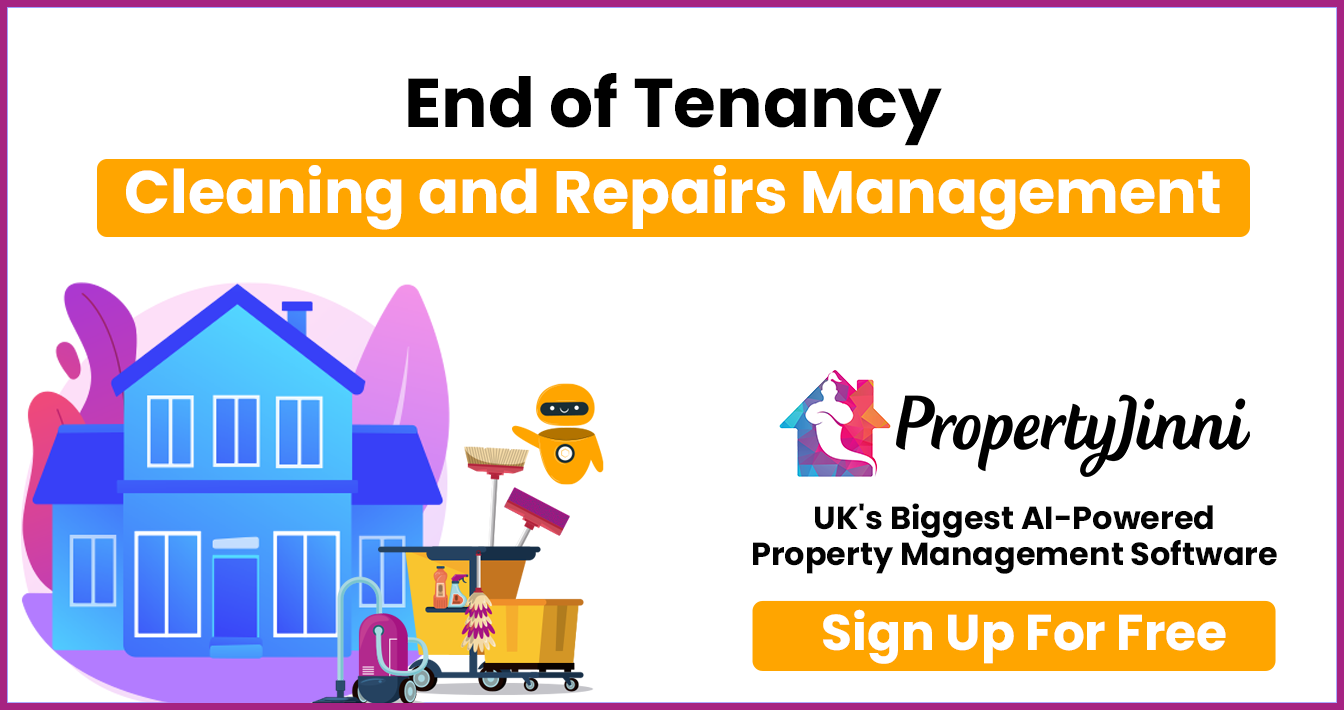 end of tenancy cleaning and repairs guide